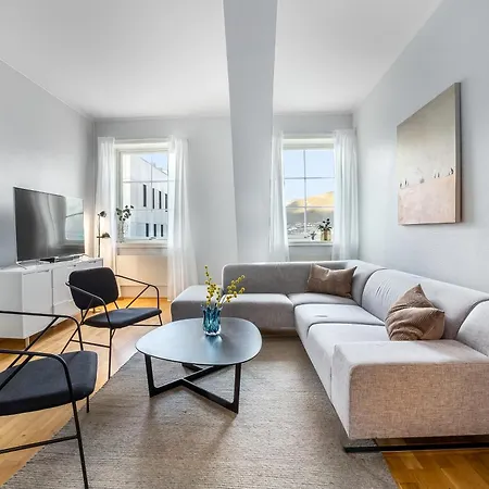 דירה Spacious 3bd Two Level Close To Centre טרומסה